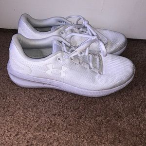 White Under Armour sneaker